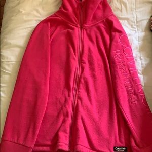 Bright Pink Calvin Klein Performance Jacket